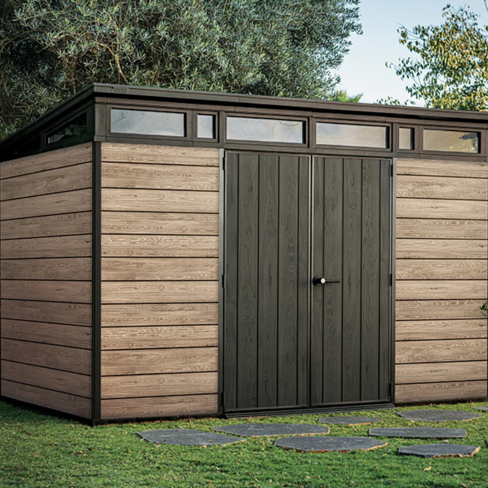 Signature Collection 11 x 7 ft (3.4m x 2.1m) Shed - Ashwood