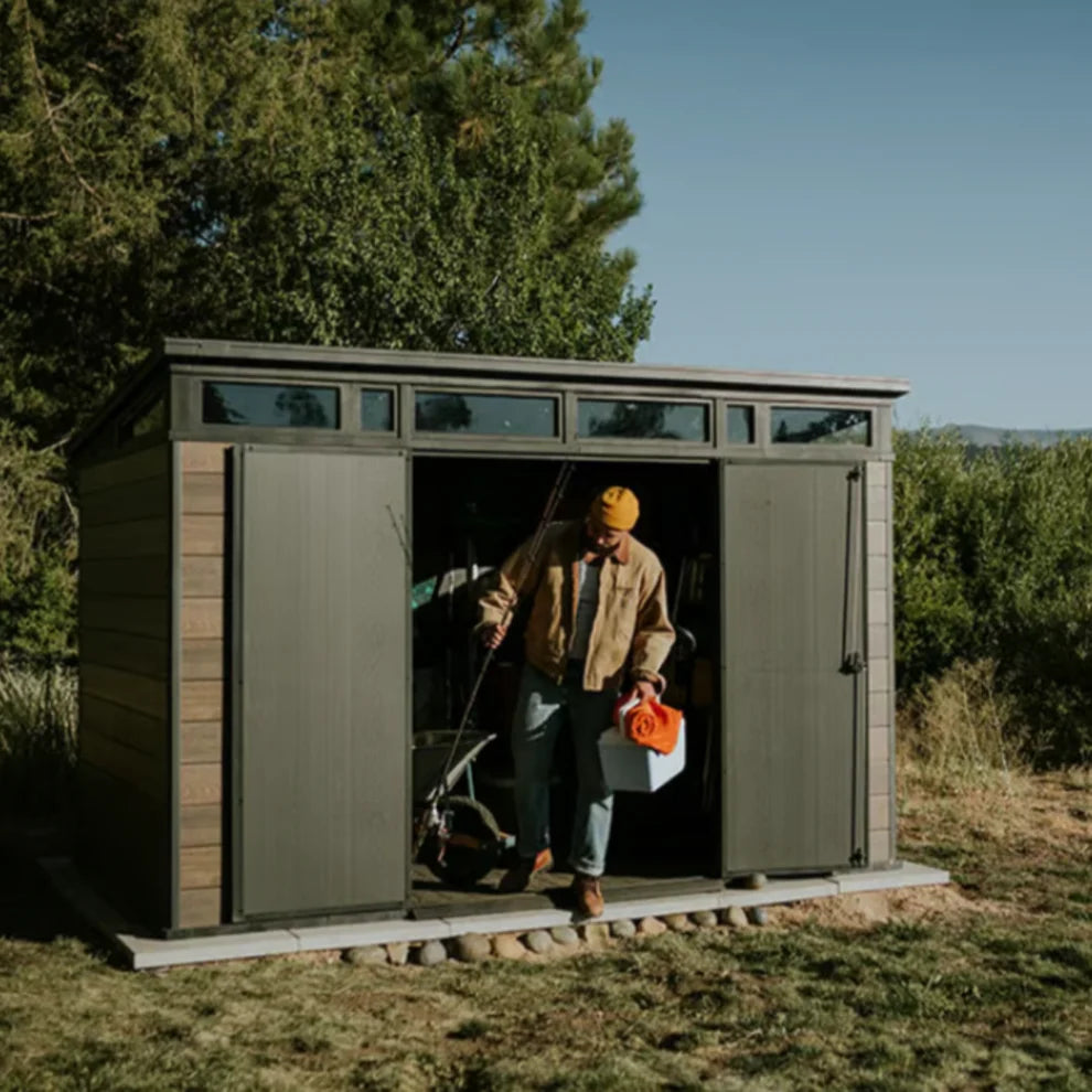 Signature Collection 11 x 7 ft (3.4m x 2.1m) Shed - Ashwood