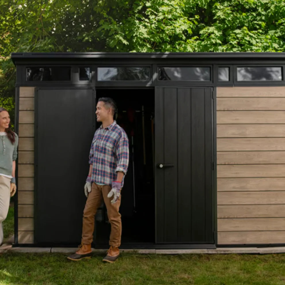 Signature Collection 11 x 7 ft (3.4m x 2.1m) Shed - Ashwood